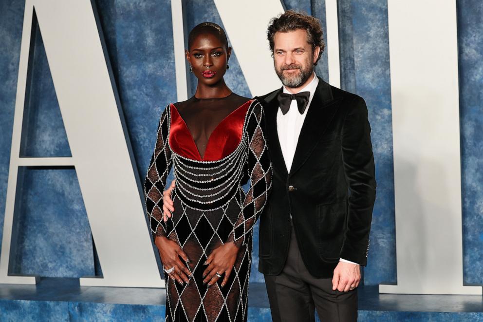 PHOTO: (L-R) Jodie Turner-Smith and Joshua Jackson attend the 2023 Vanity Fair Oscar Party Hosted By Radhika Jones at Wallis Annenberg Center for the Performing Arts on March 12, 2023 in Beverly Hills, Calif.