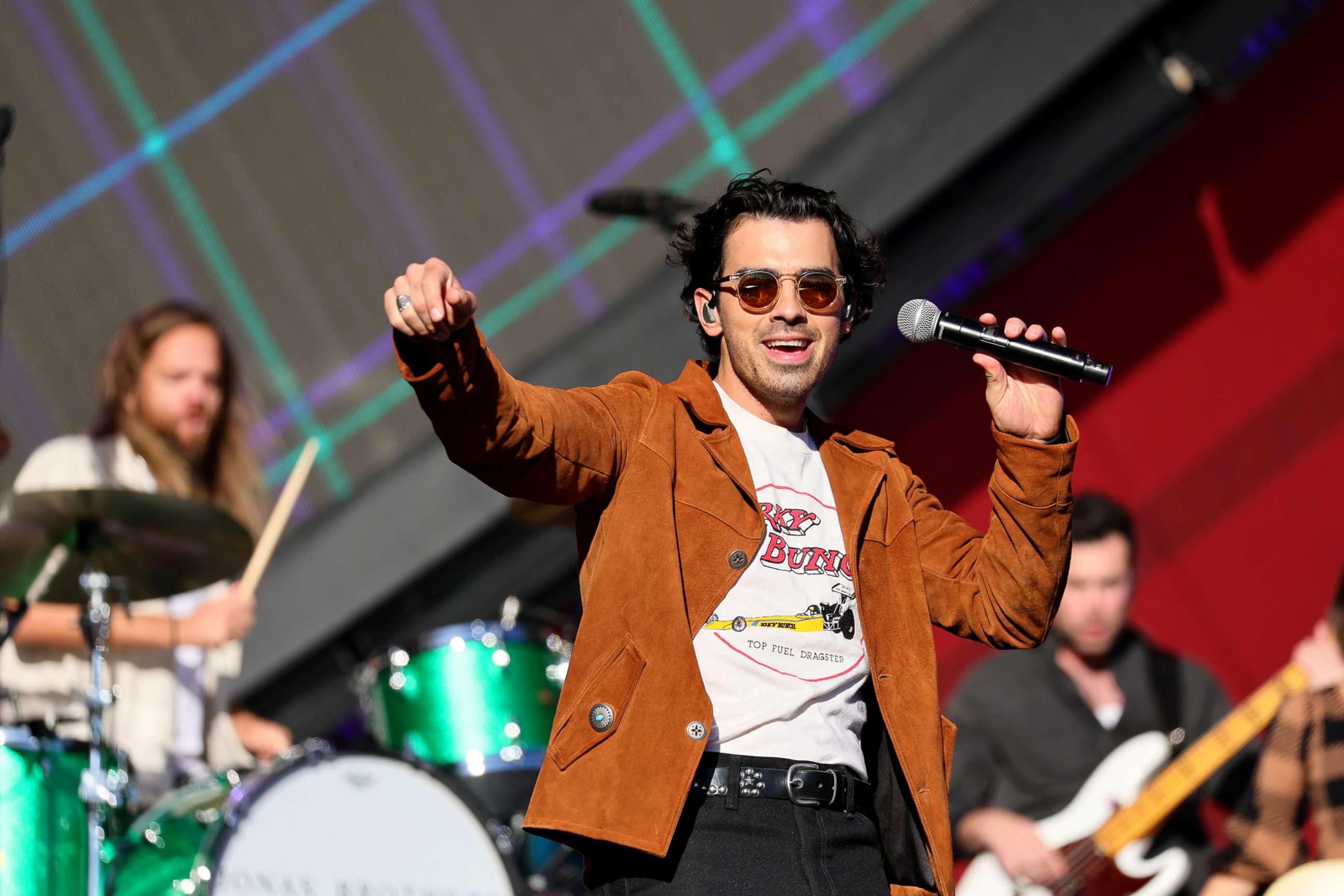 PHOTO: In this Sept. 24, 2022, file photo, Joe Jonas of the Jonas Brothers performs onstage during Global Citizen Festival 2022: New York at Central Park in New York.