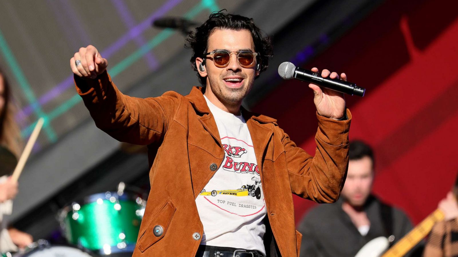 PHOTO: In this Sept. 24, 2022, file photo, Joe Jonas of the Jonas Brothers performs onstage during Global Citizen Festival 2022: New York at Central Park in New York.