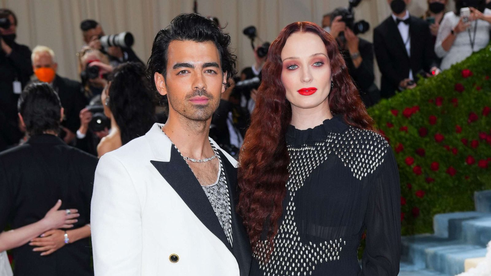 PHOTO: Joe Jonas and Sophie Turner attend The 2022 Met Gala at The Metropolitan Museum of Art, May 2, 2022, in New York City.