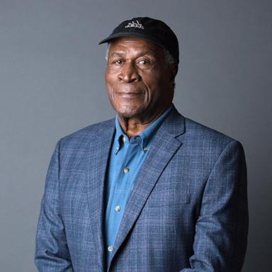 PHOTO: In this May 11, 2016, file photo, John Amos poses for a portrait in New York.