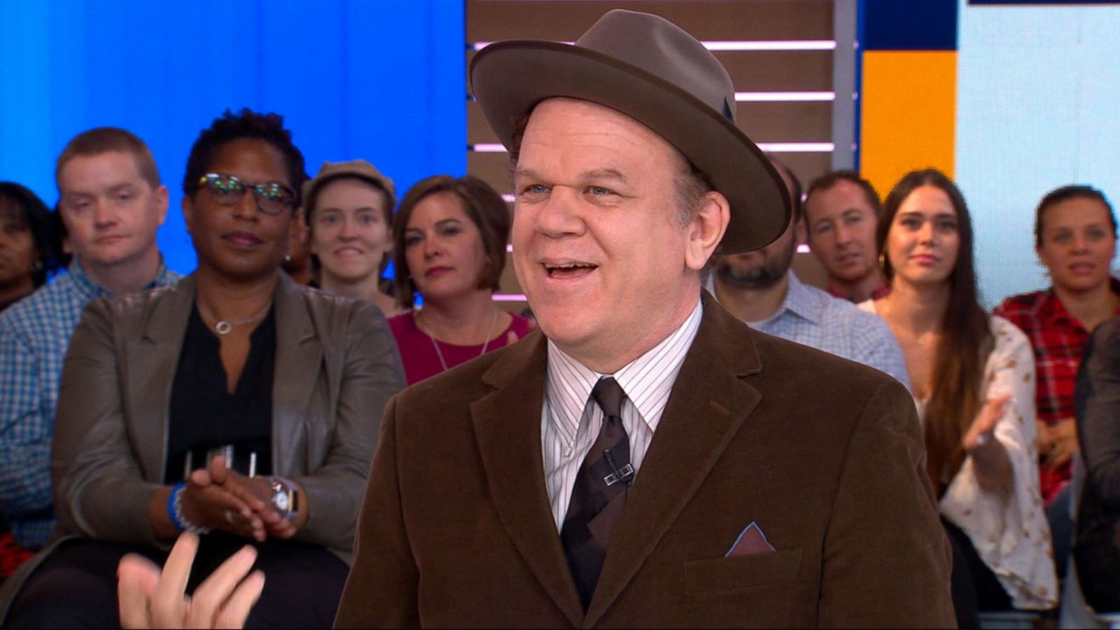 PHOTO: John C. Reilly talks his new movie "Ralph Breaks the Internet" on "Good Morning America," Nov. 7, 2018.