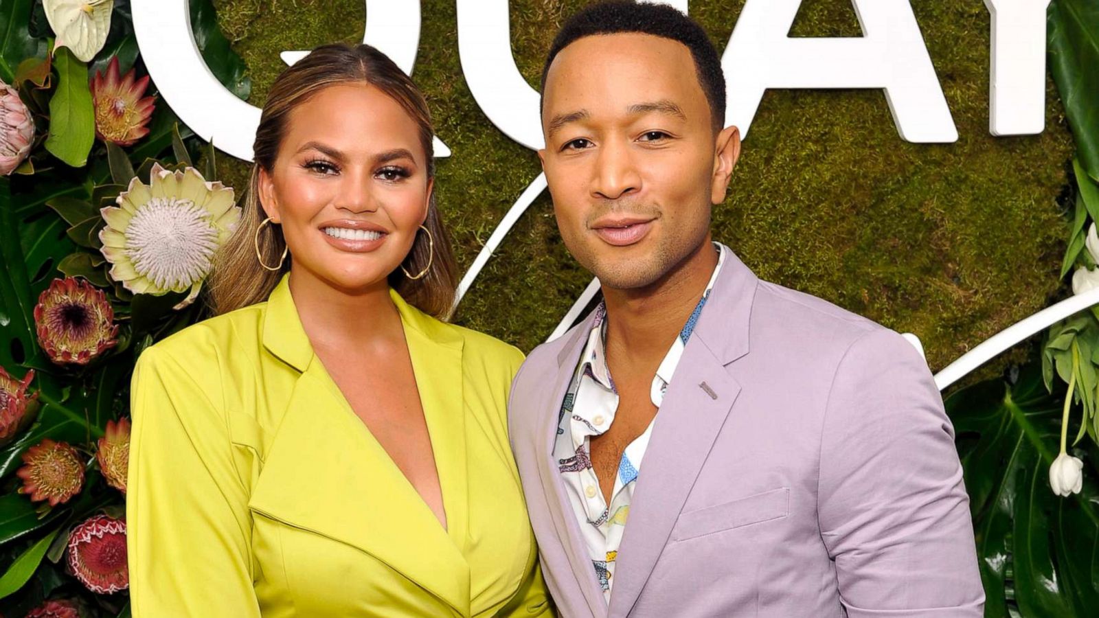 PHOTO: Chrissy Teigen and John Legend attend an event in West Hollywood, California.