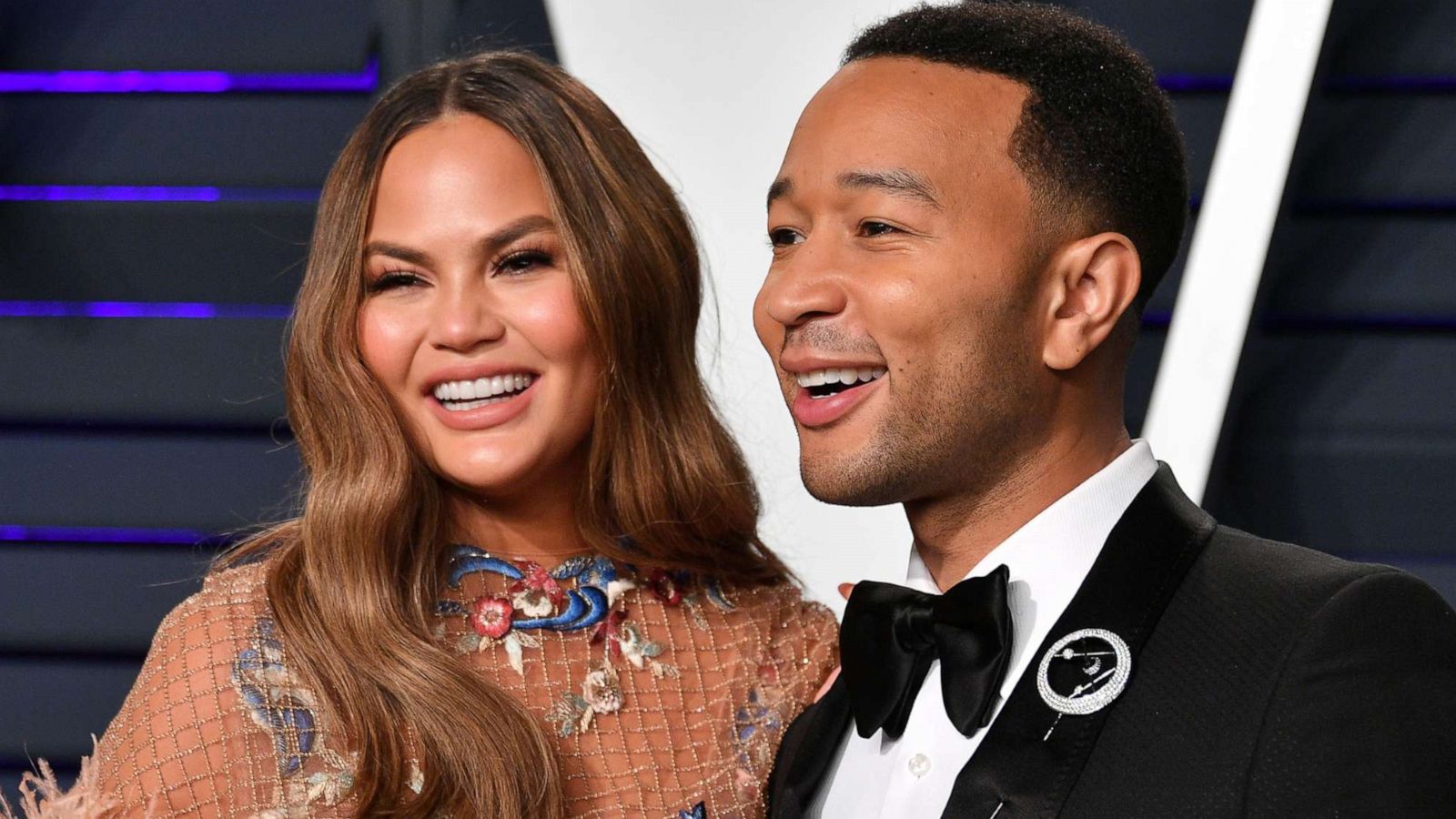 PHOTO: Chrissy Teigen and John Legend attend the 2019 Vanity Fair Oscar Party at the Wallis Annenberg Center for the Performing Arts on Feb. 24, 2019 in Beverly Hills, Calif.