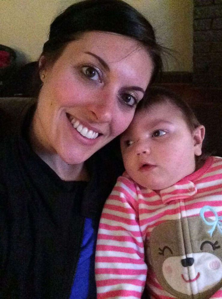 PHOTO: Kristen Spytek poses with her daughter Evelyn, who died in 2014.