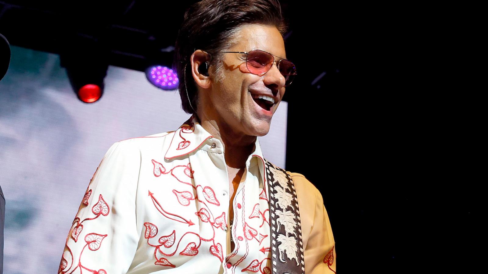 PHOTO: John Stamos of The Beach Boys performs at the Palomino Stage during the 2024 Stagecoach Festival at Empire Polo Club, April 28, 2024, in Indio, Calif.