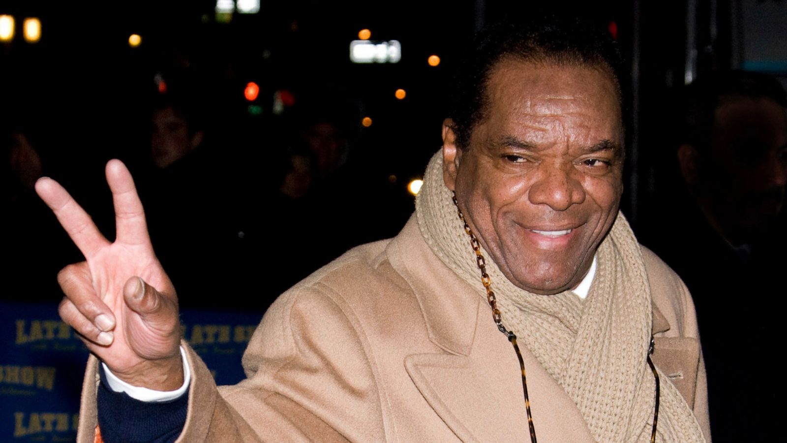 PHOTO: John Witherspoon leaves a taping of "The Late Show with David Letterman" in New York in this Dec. 21, 2009 file photo.