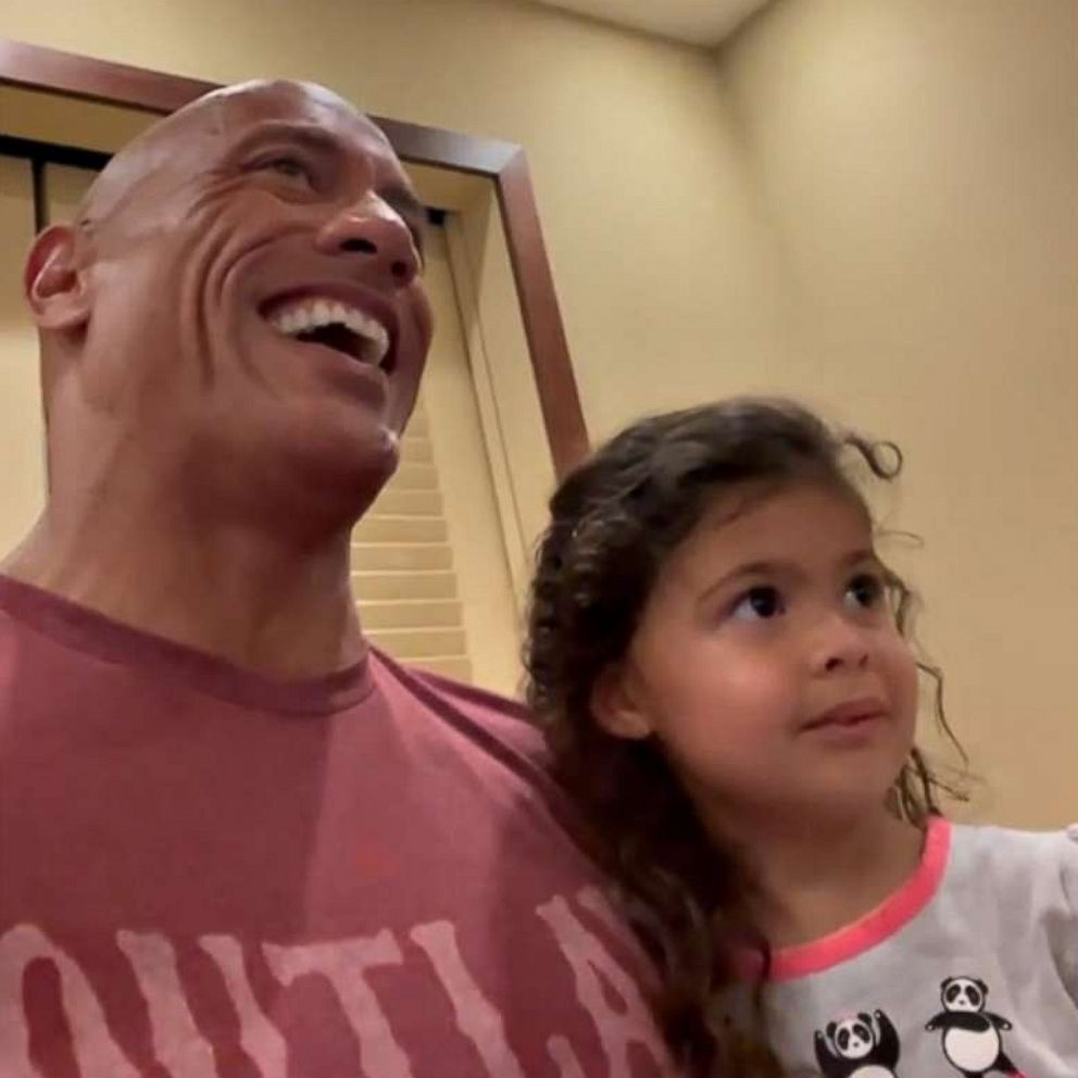 Dwayne Johnson Sweetly Celebrates Daughter Tiana S 3rd Birthday With Help From Jason Momoa