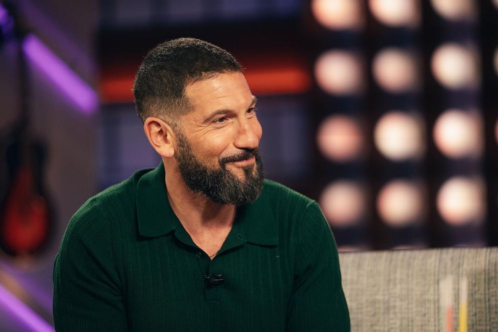 PHOTO: Jon Bernthal is shown on "The Kelly Clarkson Show" on April 22, 2025, in New York.