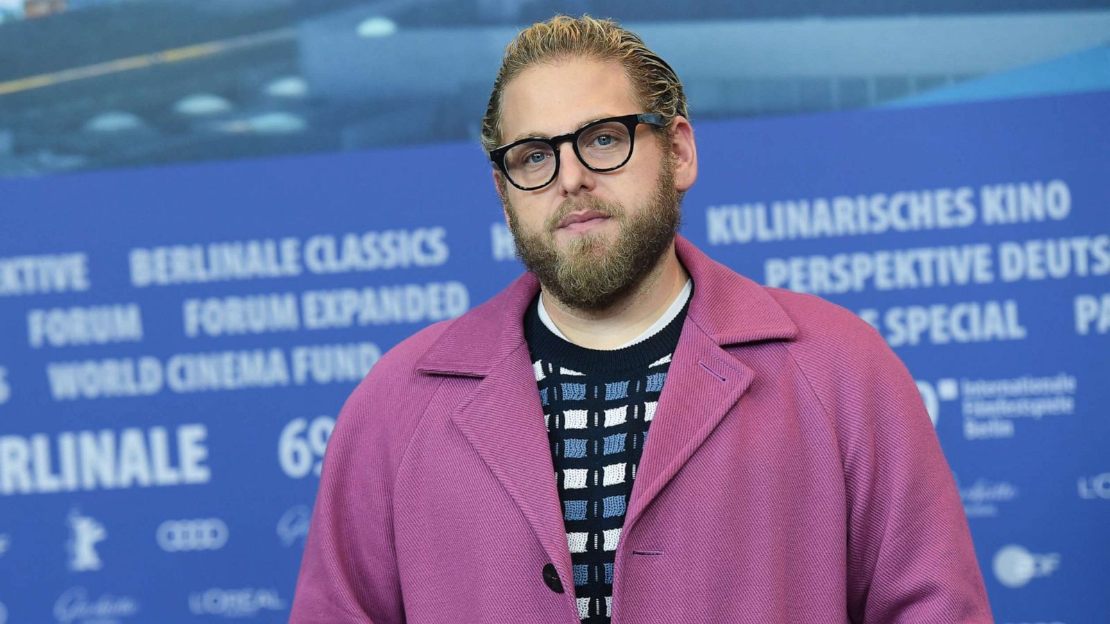 PHOTO: Jonah Hill at Grand Hyatt Hotel, Feb. 10, 2019, in Berlin.