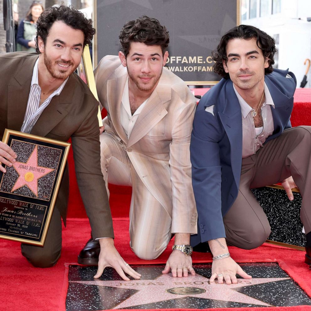 VIDEO: Jonas Brothers inducted into Hollywood Walk of Fame