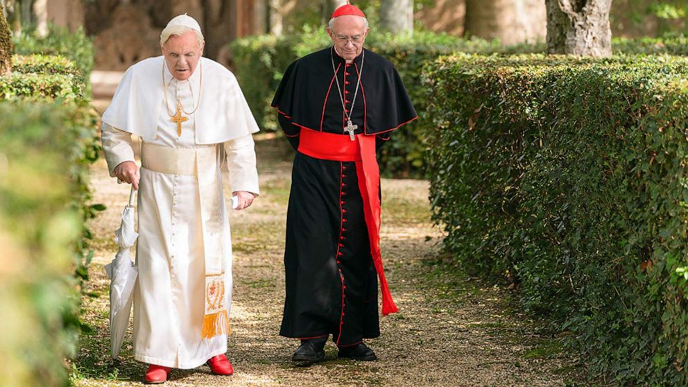 VIDEO: Oscar nominee Jonathan Pryce on 'The Two Popes,' playing Pope Francis   