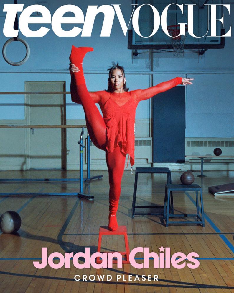 PHOTO: Teen Vogue's July/August cover feature its cover star, Jordan Chiles.