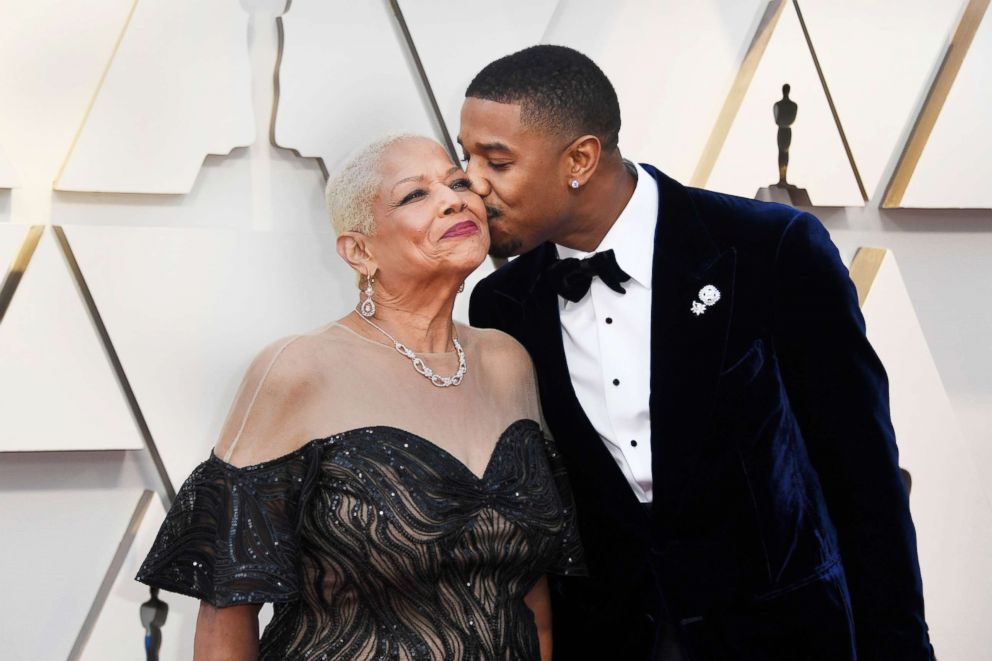 PHOTO: Donna Jordan and Michael B. Jordan attend the 91st Annual Academy Awards, Feb. 24, 2019 in Hollywood, Calif.