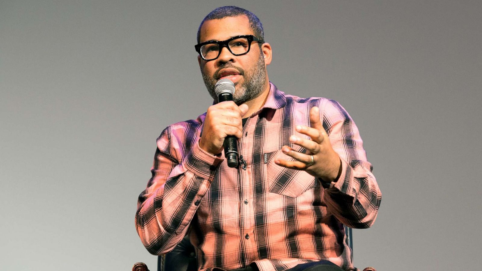 PHOTO: WASHINGTON, DC - MARCH 20: Jordan Peele attends the "US" movie screening at Howard University, March 20, 2019, in Washington, DC.