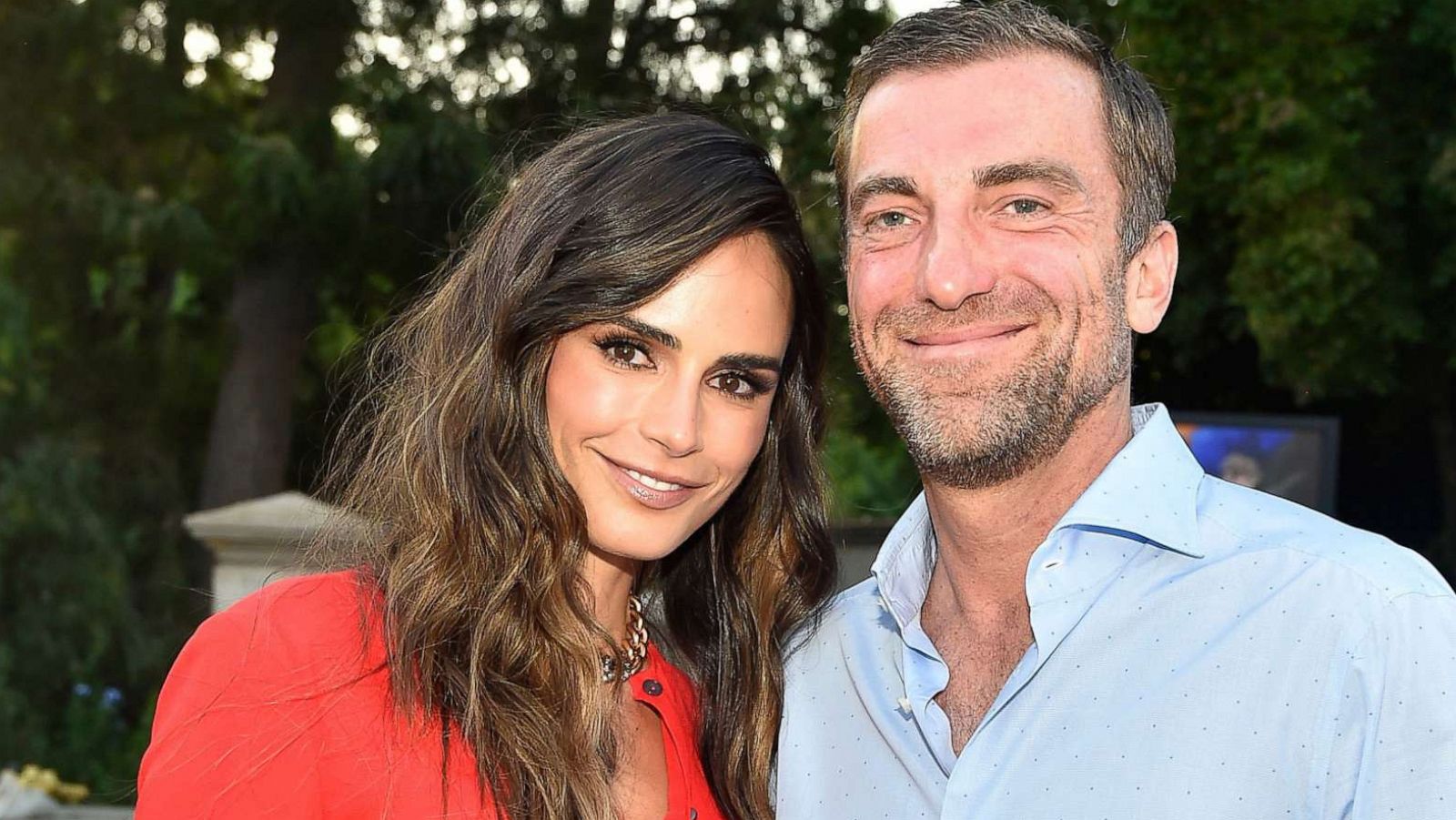 PHOTO: Jordana Brewster and Mason Morfit on June 26, 2021 in Universal City, Calif.