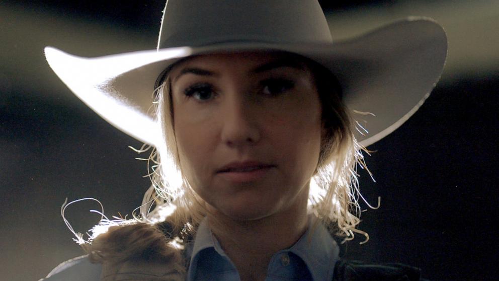 PHOTO: Champion bull rider Jorden Halvorsen appears in "Not Her First Rodeo."