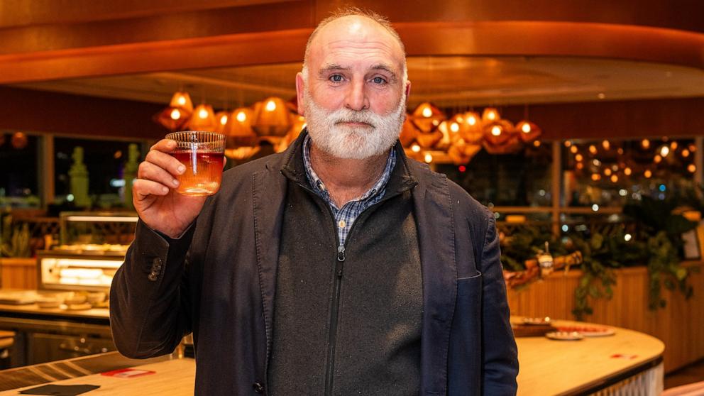 PHOTO: José Andrés inside Capital One Landing at DCA.