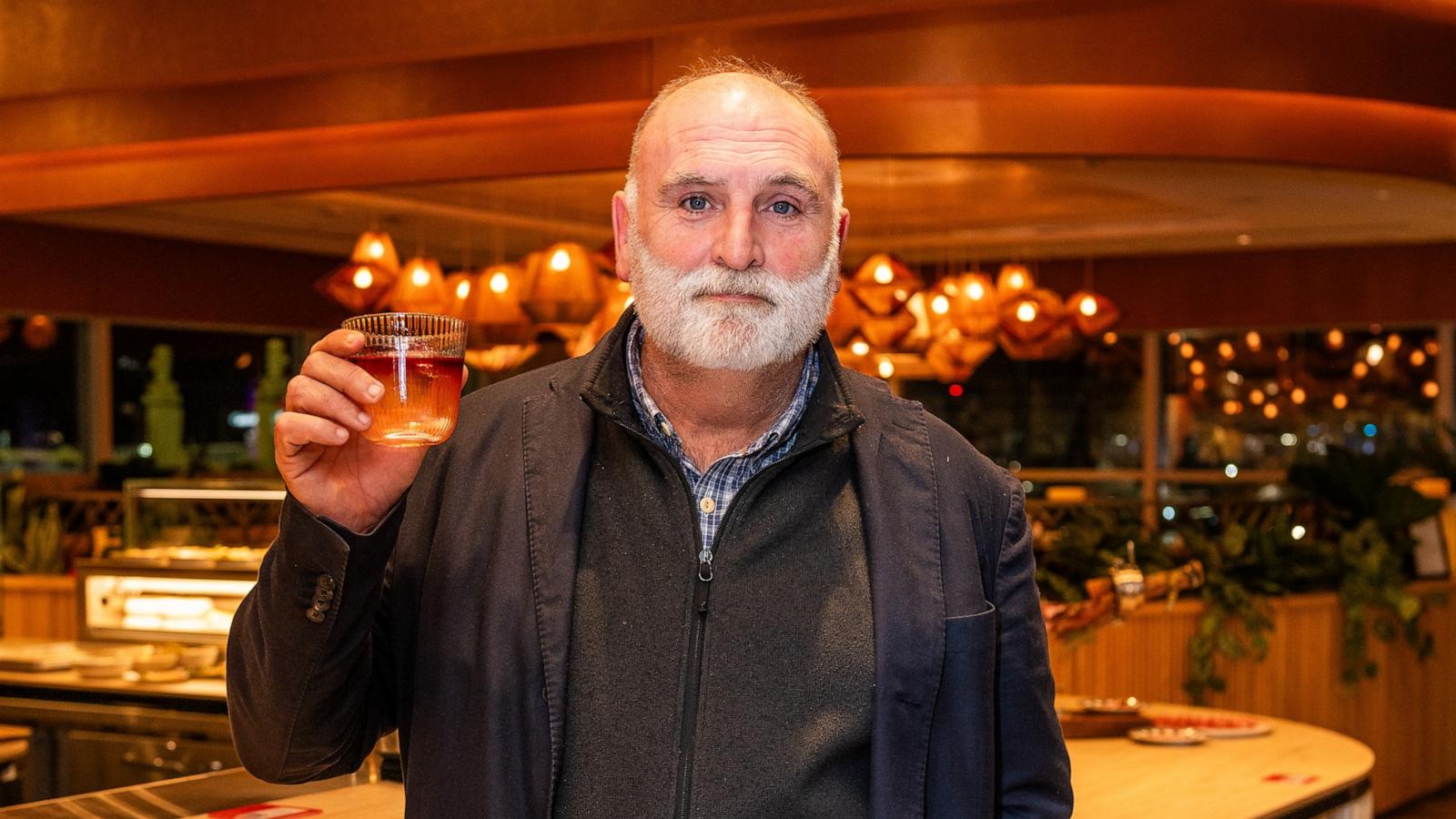 PHOTO: José Andrés inside Capital One Landing at DCA.