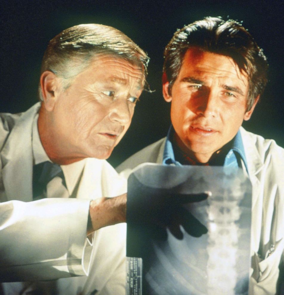 PHOTO: Robert Young and James Brolin are pictured in an image from "Marcus Welby, M.D.," circa 1971.