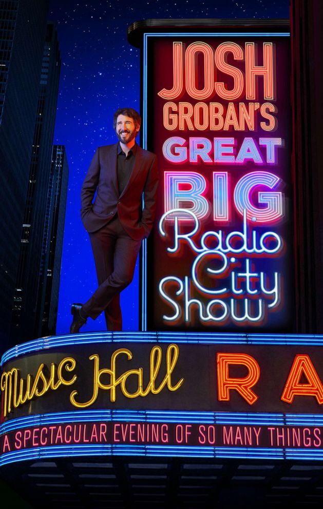 PHOTO: Josh Groban announced his new performance, "Josh Groban's Great Big Radio City Show," in New York.