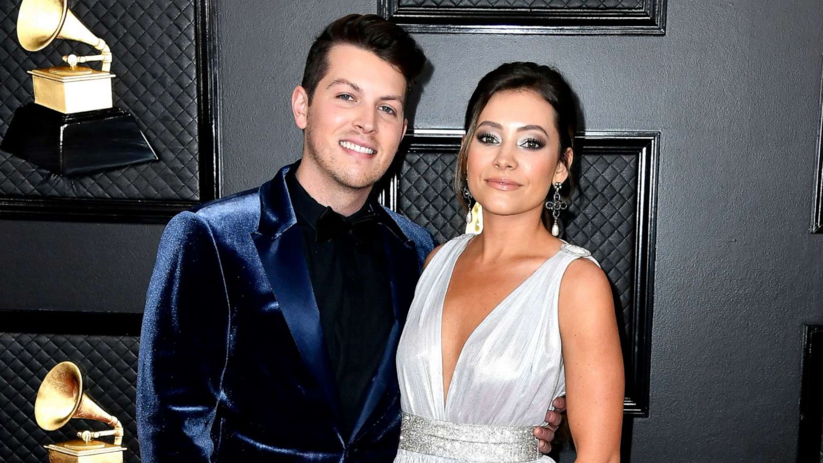 PHOTO: Josh Kerr and Tae Dye attend the 62nd Annual GRAMMY Awards at STAPLES Center on Jan. 26, 2020 in Los Angeles.