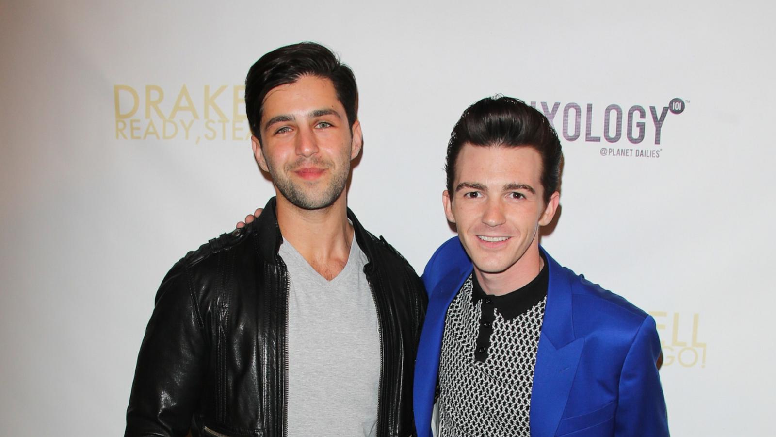 PHOTO: In this April 17, 2014, file photo, actors Josh Peck (L) and Drake Bell (R) attend Drake Bell's album release party for "Ready Steady Go!" in Los Angeles.