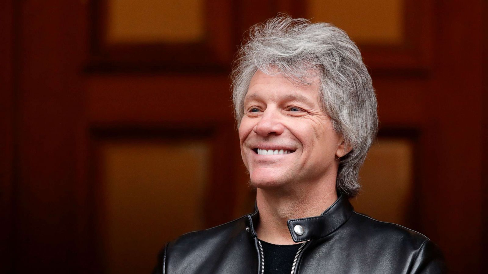 PHOTO: Jon Bon Jovi awaits the arrival of Prince Harry, Duke of Sussex at the Abbey Road Studios where the Invictus Games Choir are recording a special single in aid of the Invictus Games Foundation, Feb. 28, 2020, in London.