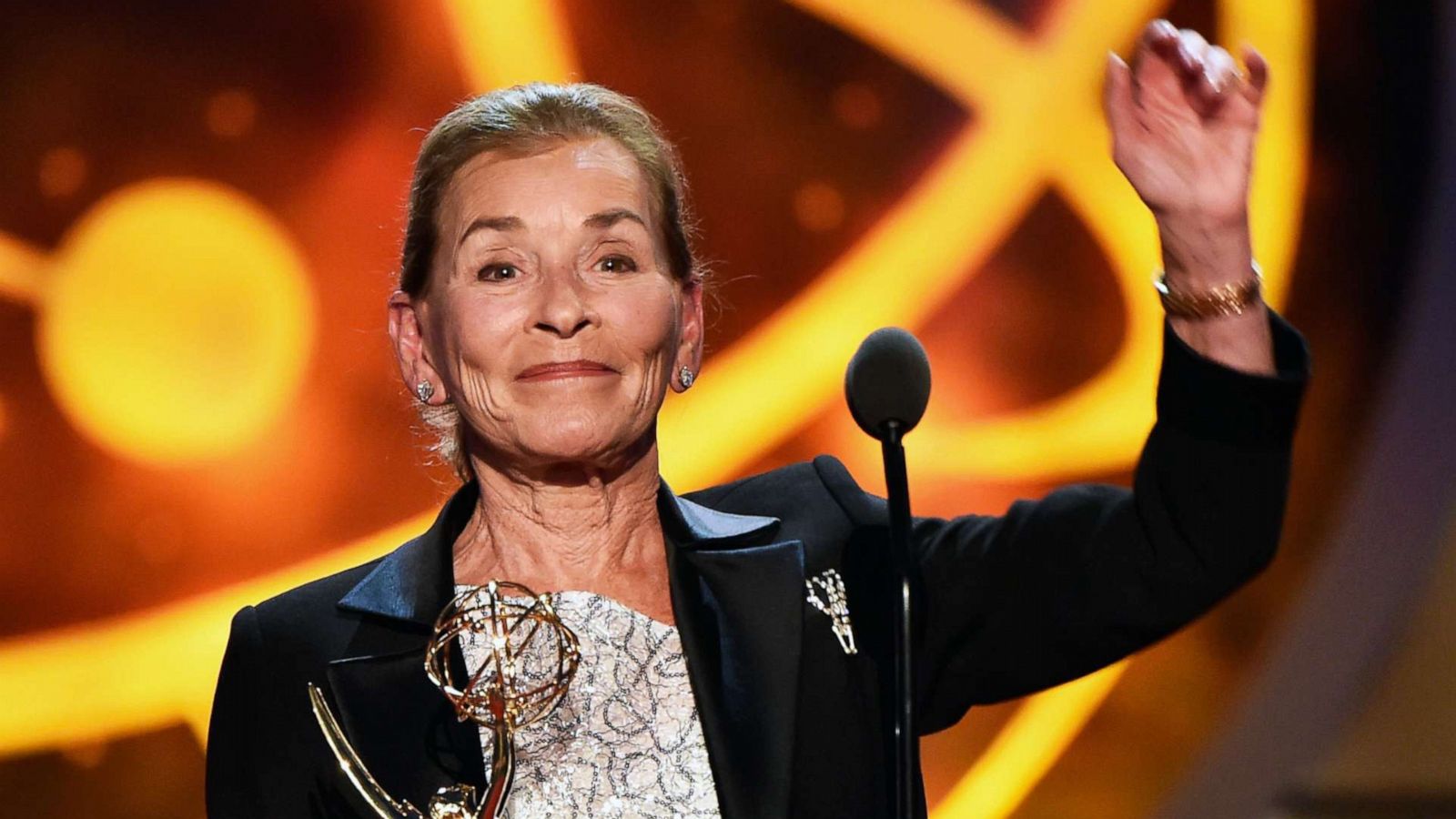 PHOTO: Judge Judy accepts the Lifetime Achievement Award onstage at the 46th annual Daytime Emmy Awards at Pasadena Civic Center, May 5, 2019, in Pasadena, Calif.