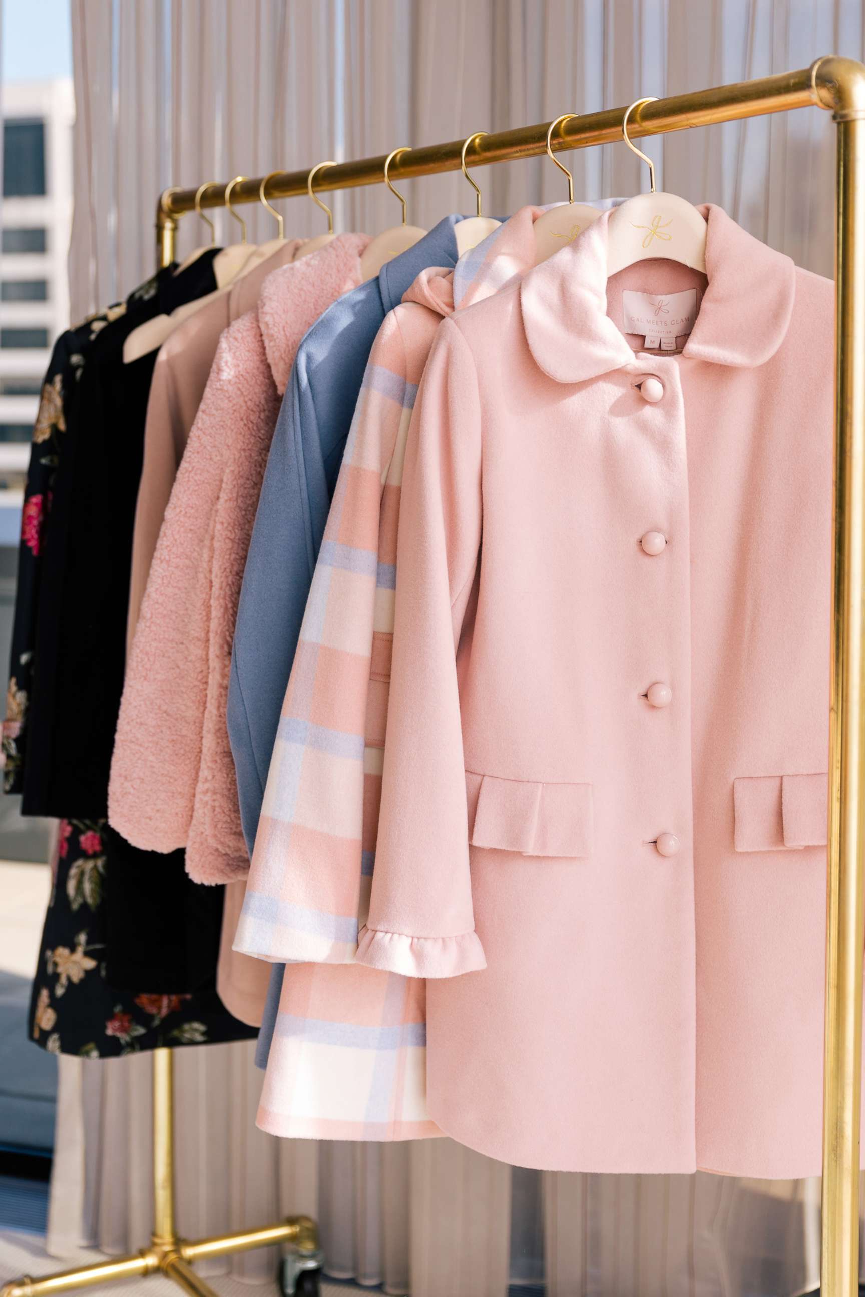 PHOTO: Julia Engel launches debut Gal Meets Glam coat collection, and spills her best coat shopping tips.