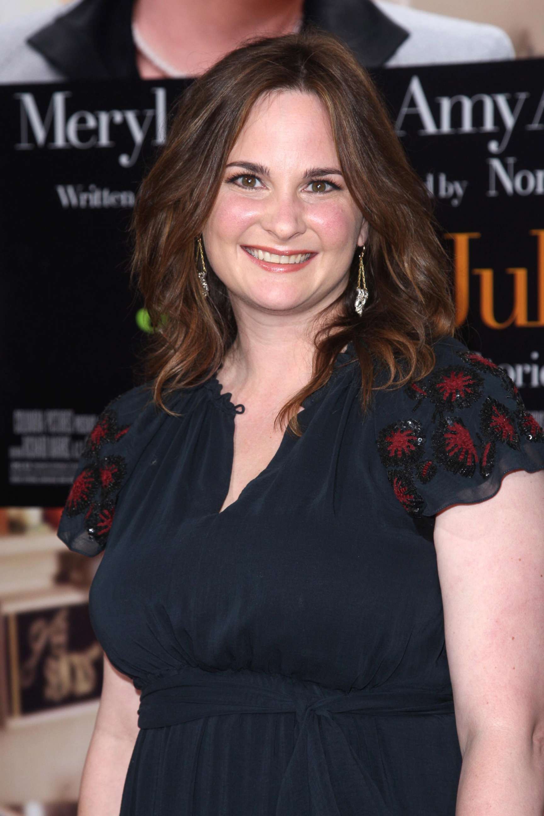 PHOTO: Julie Powell attends the world premiere of Julie & Julia at Ziegfeld Theatre, July 30, 2009, in New York.