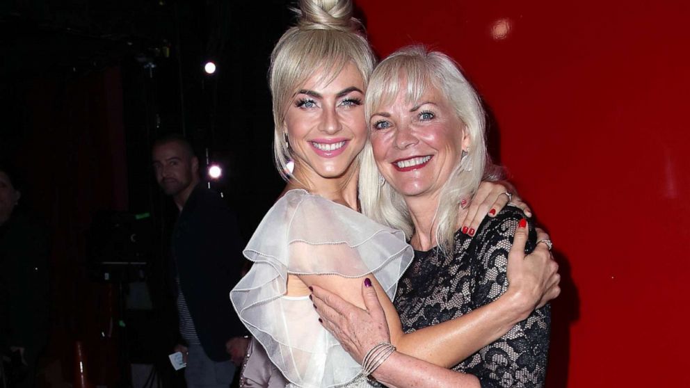 PHOTO: Julianne Hough and mother Mari Anne Hough attend "Dancing with the Stars" Season 24, April 17, 2017, in Los Angeles.