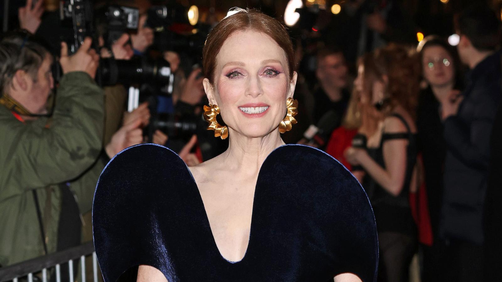 PHOTO: Julianne Moore attends the UK Premiere of "Mary & George" at Banqueting House, Feb. 28, 2024, in London.