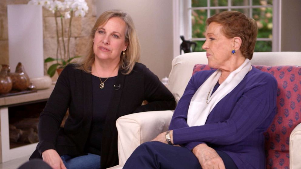 PHOTO: Julie Andrews with her daughter Emma Walton Hamilton, left, sit down for an exclusive interview with Diane Sawyer.