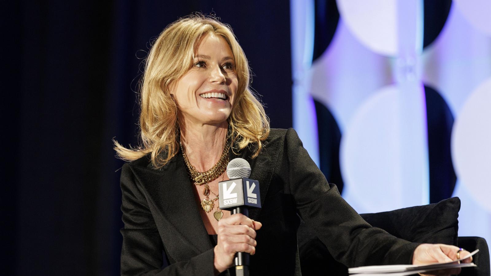 PHOTO: Julie Bowen speaks at an event at SXSW, on March 8, 2024, in Austin, Texas.