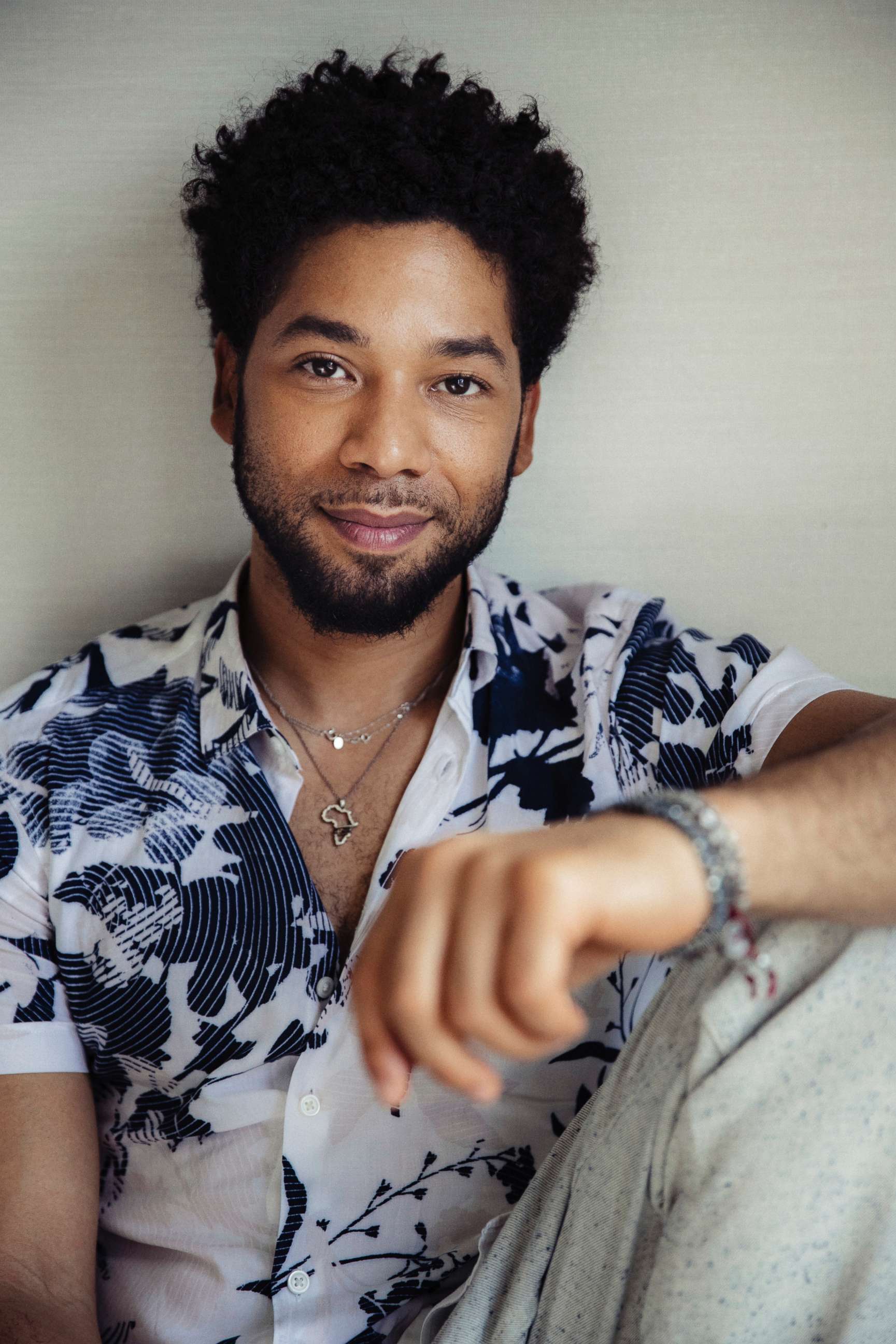 PHOTO: Jussie Smollett poses for a portrait in New York, March 6, 2018.