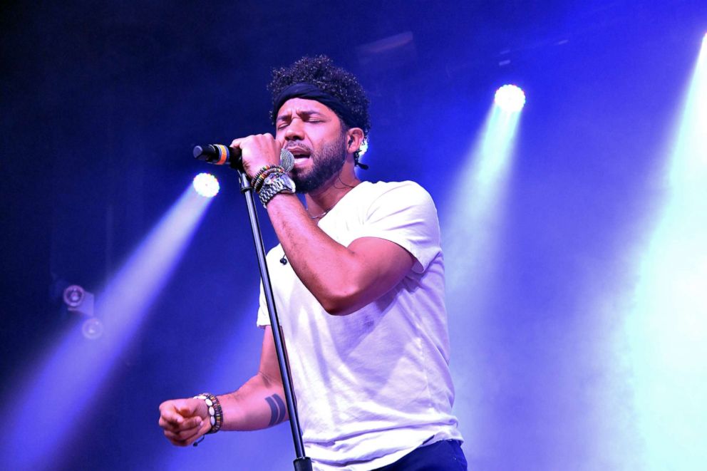 PHOTO: Jussie Smollett performs in Atlanta, May 29, 2018.