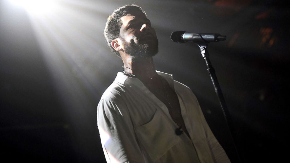 PHOTO: Singer Jussie Smollett performs onstage at Troubadour on Feb. 2, 2019 in West Hollywood, Calif.