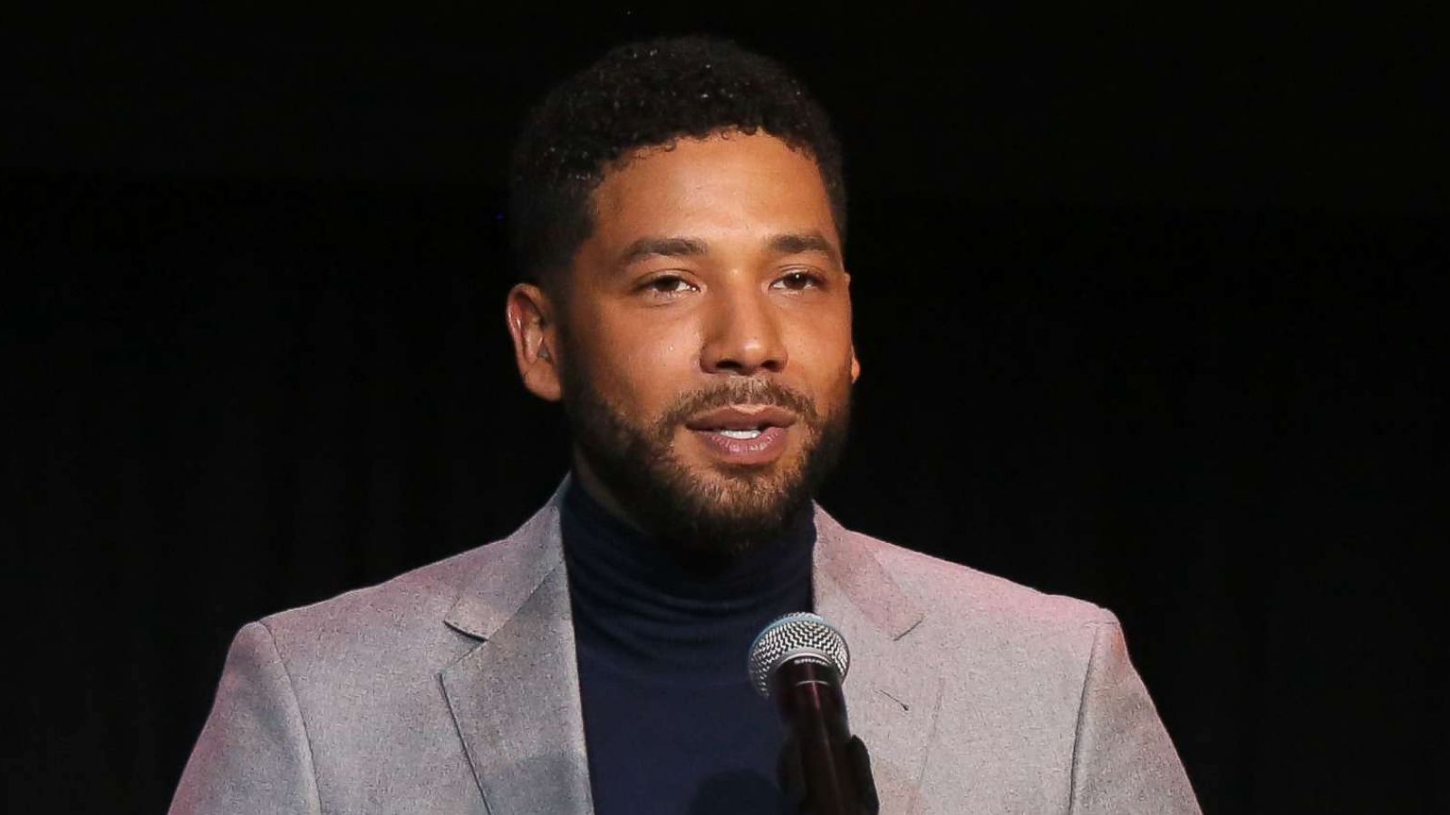 PHOTO: Jussie Smollett speaks at the Children's Defense Fund California's 28th Annual Beat The Odds Awards on Dec. 6, 2018 in Los Angeles.