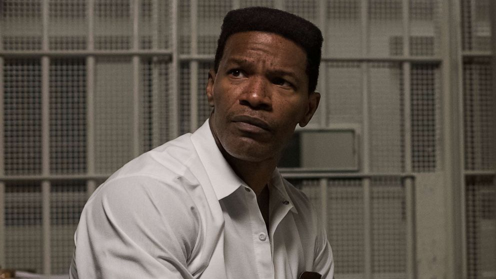 PHOTO: Jamie Foxx in a scene from the movie "Just Mercy."