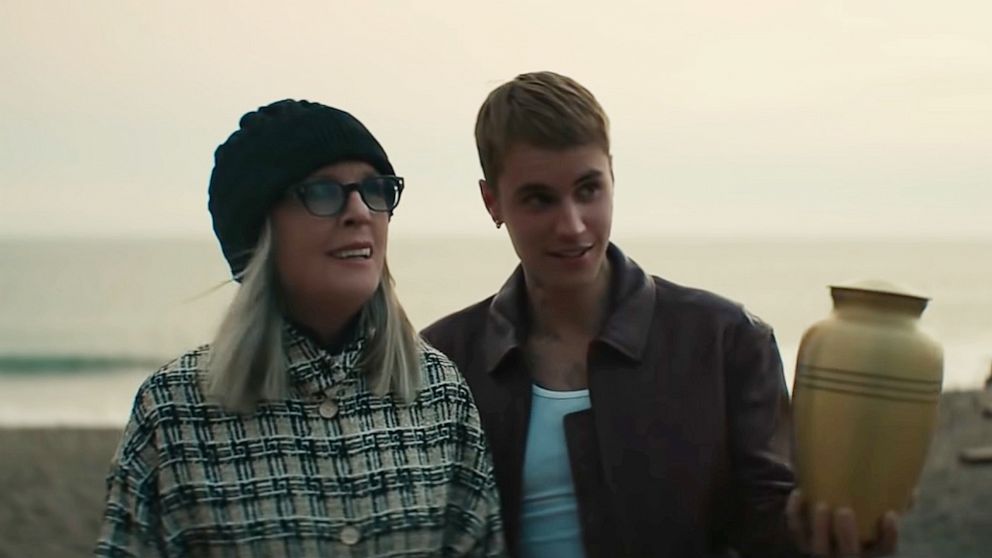 Diane Keaton Stars in Justin Bieber's Ghost Music Video: Watch