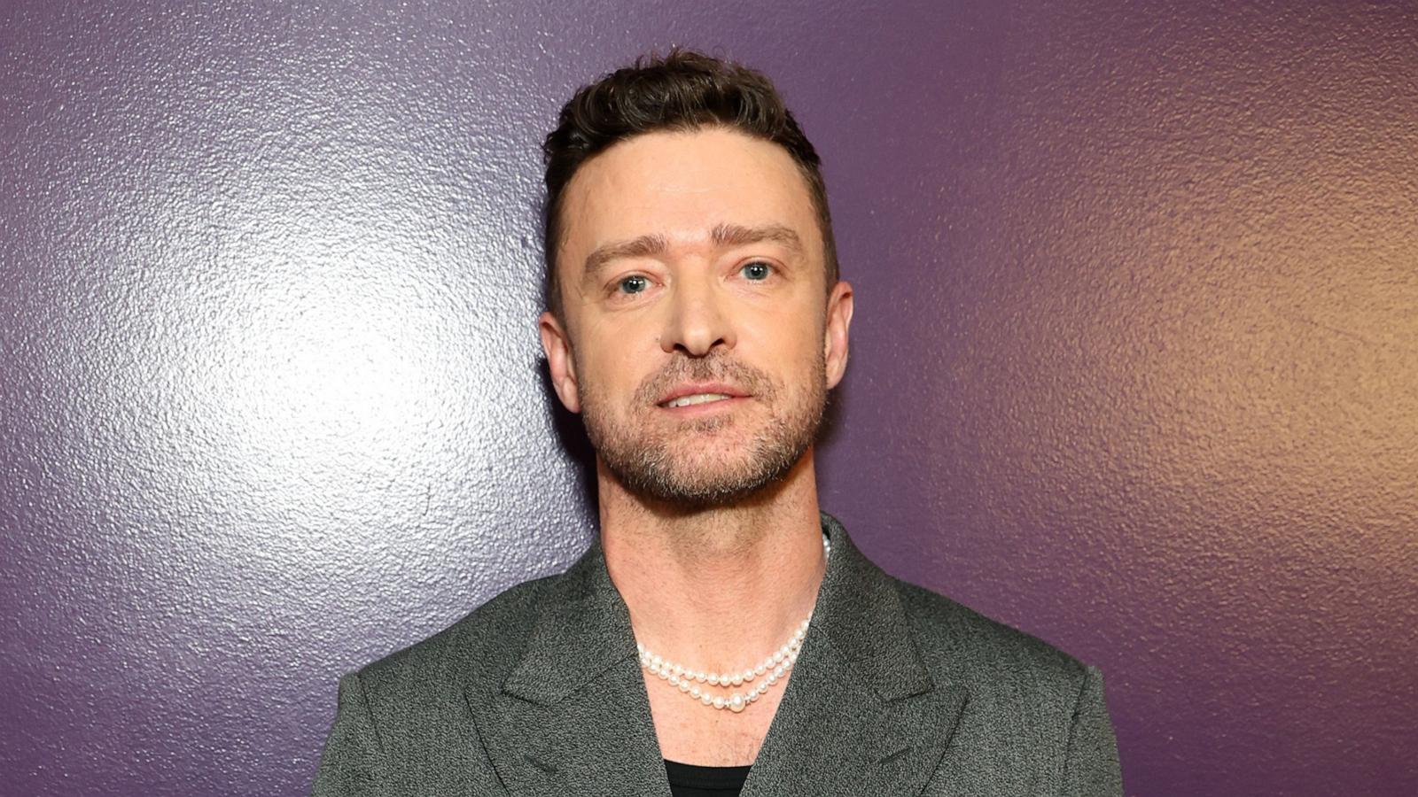 PHOTO: Justin Timberlake attends the 2024 iHeartRadio Music Awards at Dolby Theatre in Los Angeles, California on April 01, 2024.