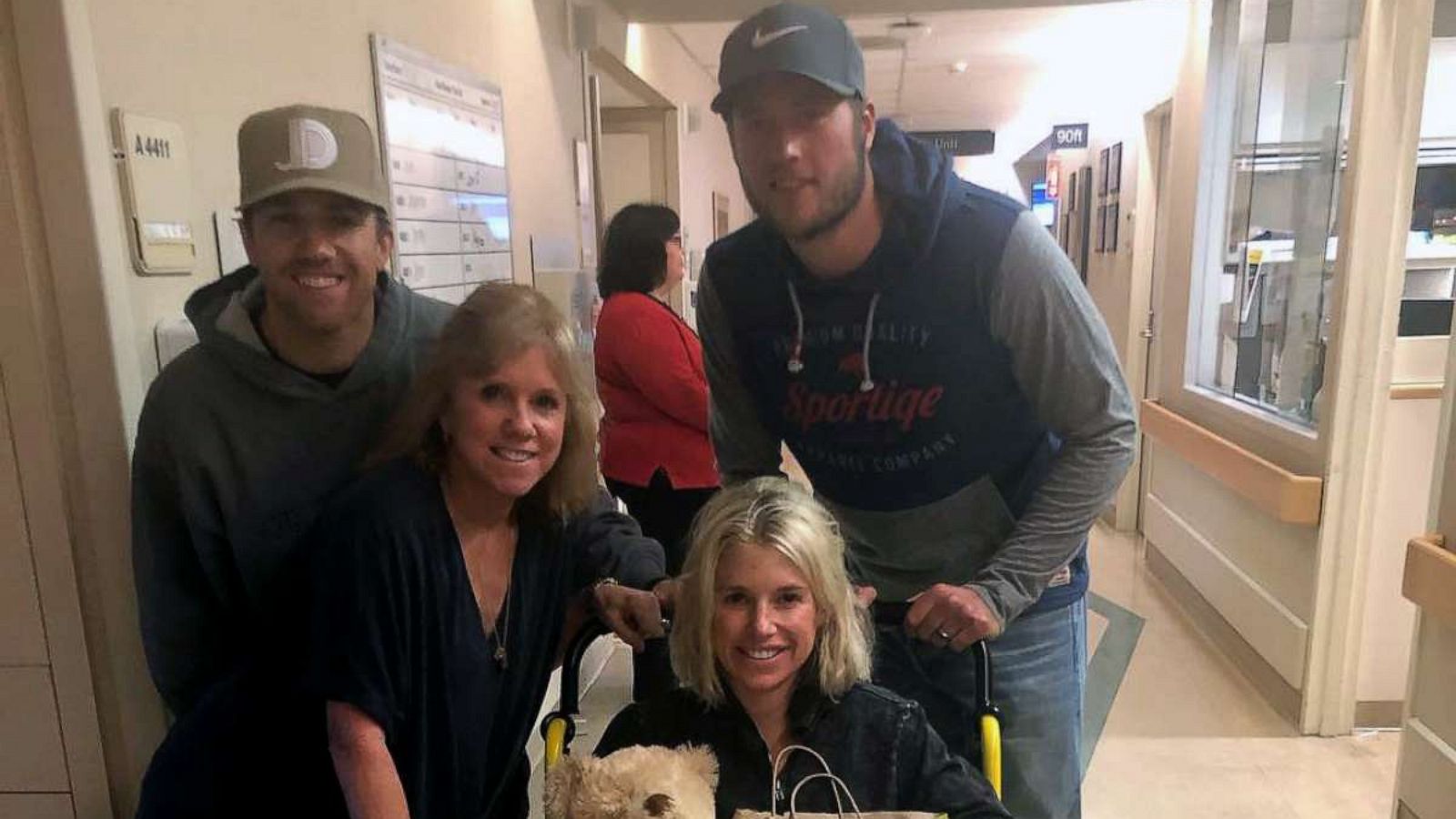 PHOTO: Kelly Stafford posted this photo on Instagram, April 21, 2019.