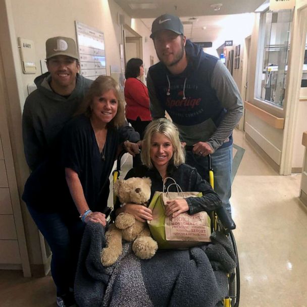 Kelly Stafford's recovery from brain tumor -- 'My biggest fear is not being  here' - ESPN