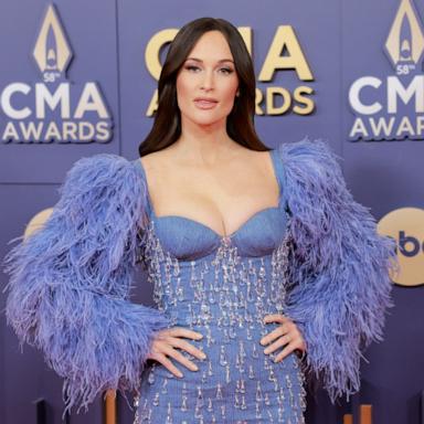 [PHOTO: Kacey Musgraves attends The 58th Annual CMA Awards, Nov. 20, 2024, in Nashville, Tenn., PHOTO: Lainey Wilson attends the 58th Annual CMA Awards, Nov. 20, 2024, in Nashville., PHOTO: Megan Moroney attends the 58th Annual CMA Awards, Nov. 20, 2024, in Nashville.]