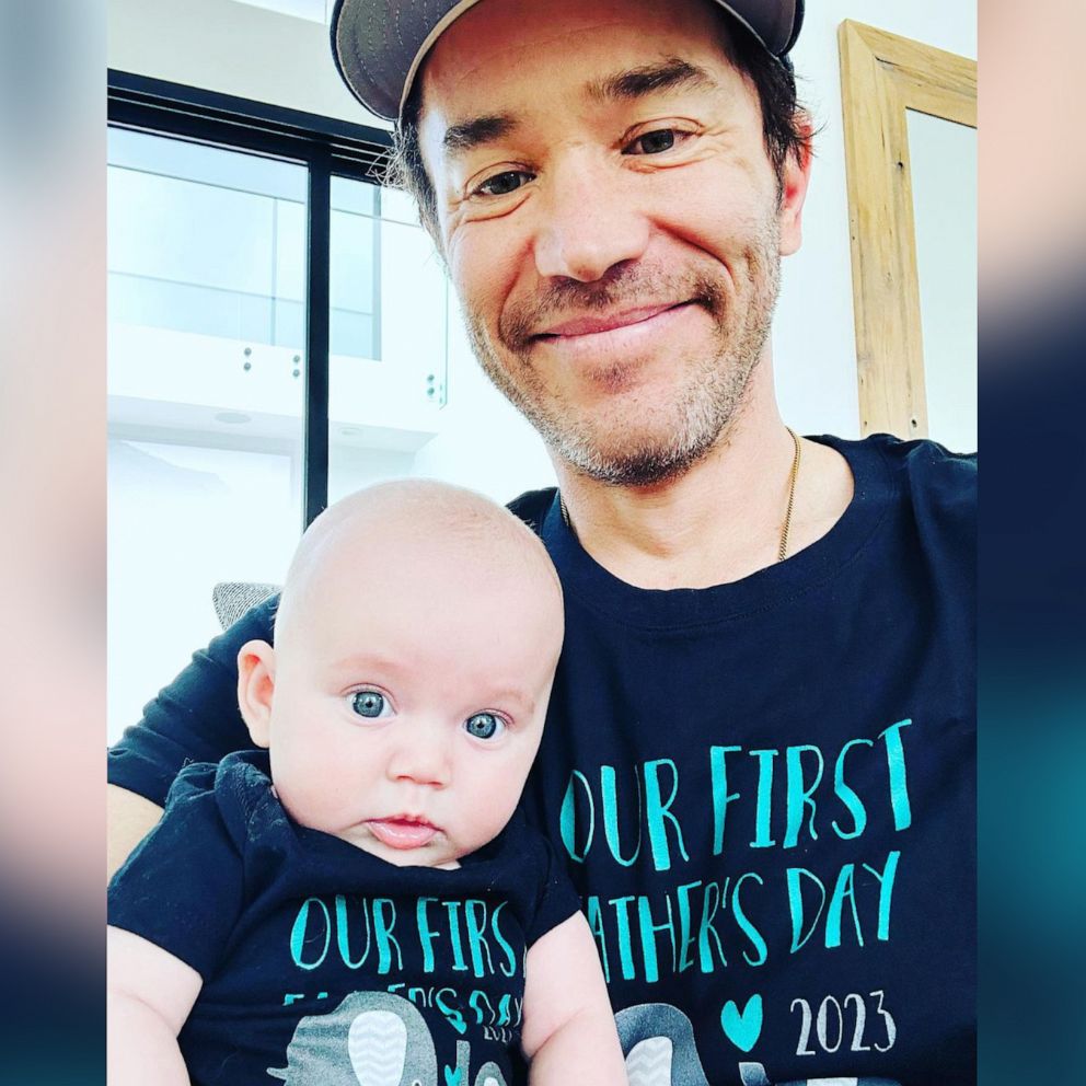 Kaley Cuoco posts adorable photos for boyfriend Tom Pelphrey's 1st Father's  Day with baby Matilda - Good Morning America