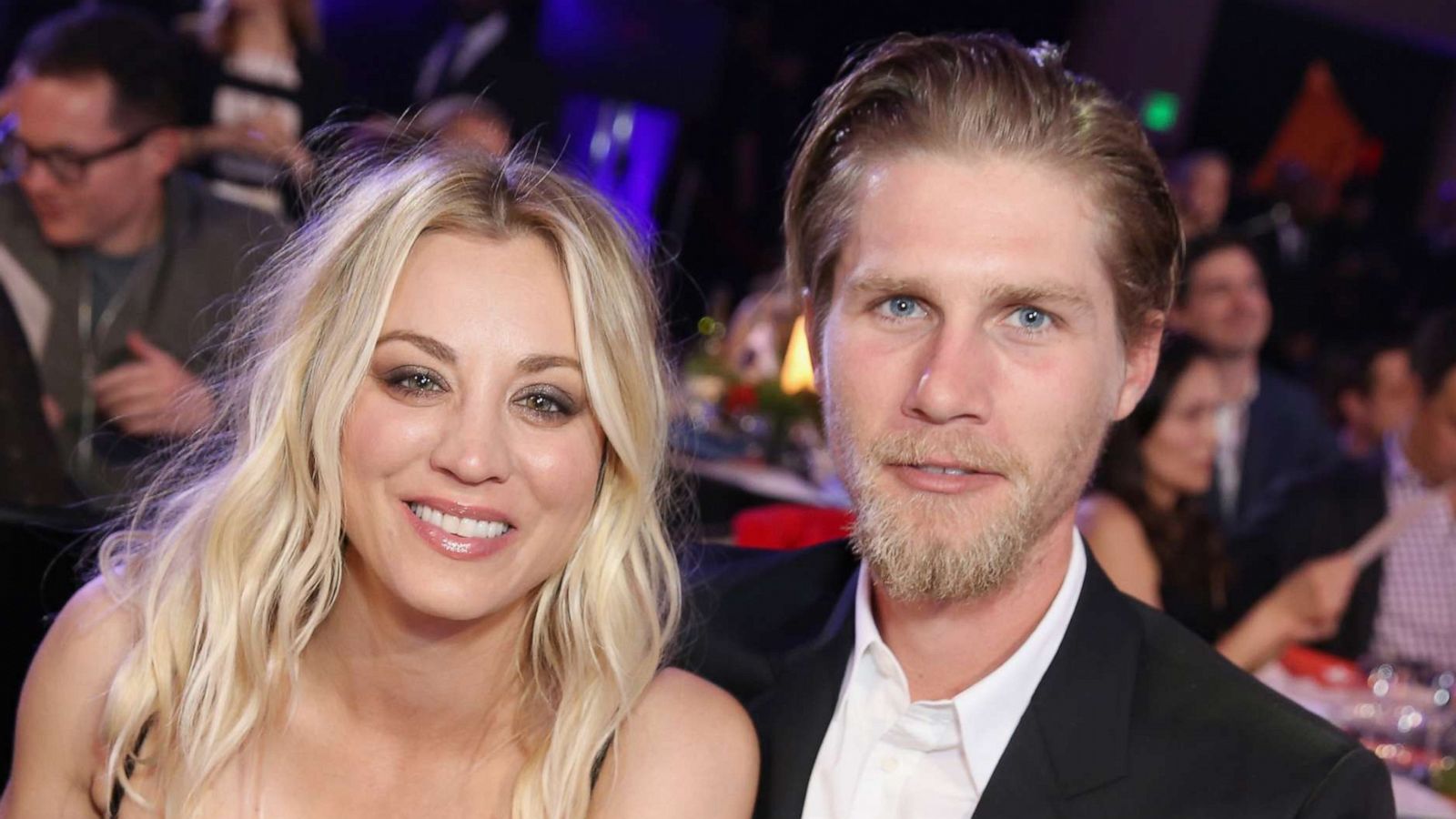 PHOTO: Kaley Cuoco and Karl Cook attend an event at Hollywood Palladium on March 24, 2018, in Los Angeles.