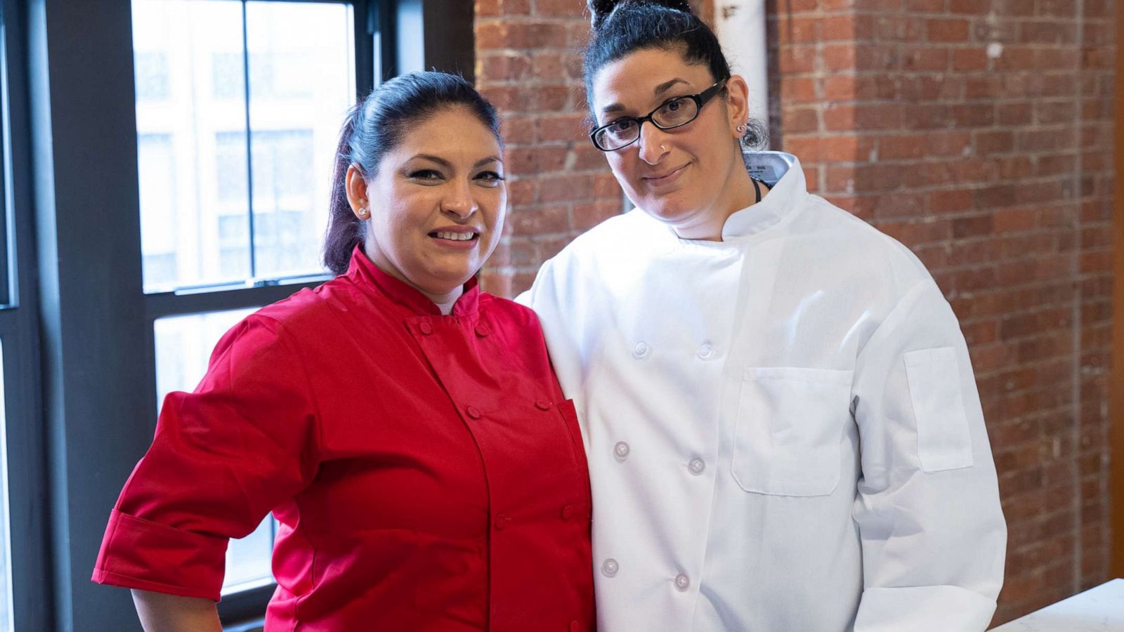 PHOTO: Kandy Alva and Inci Mayo at the new Hot Bread Kitchen headquarters in New York City.