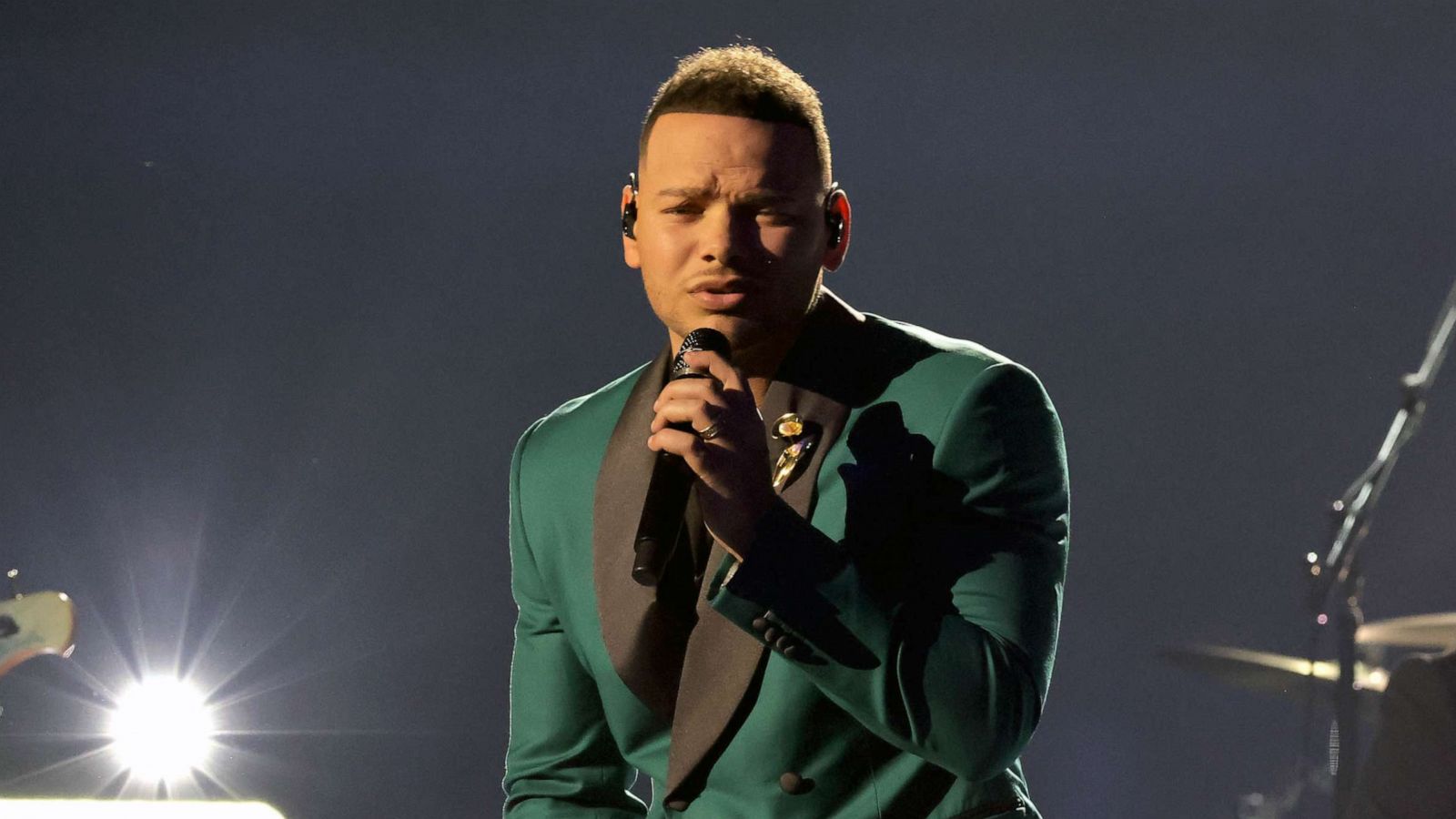 PHOTO: Kane Brown performs onstage during the 57th Academy of Country Music Awards at Allegiant Stadium on March 7, 2022 in Las Vegas.