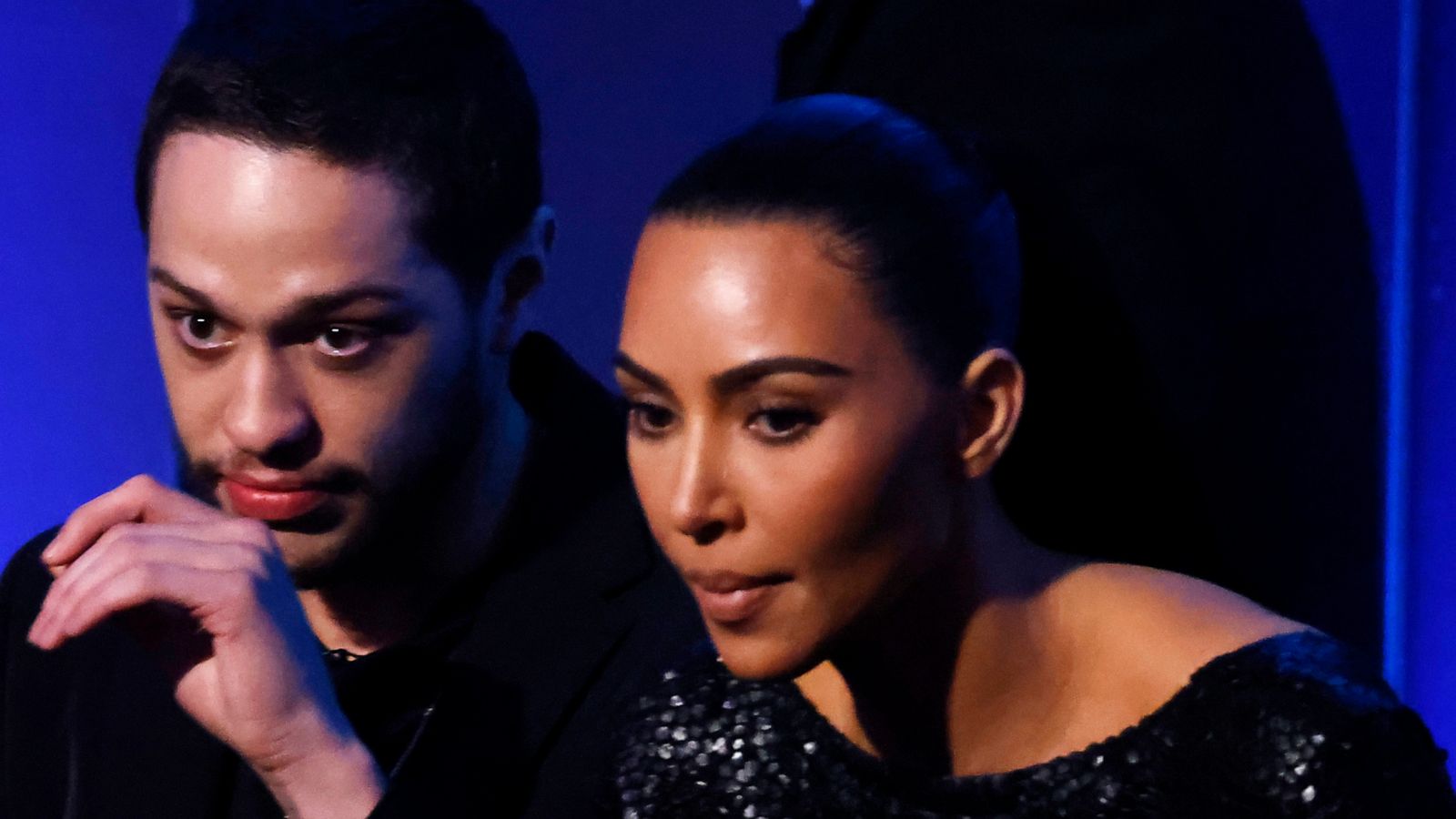 PHOTO: Pete Davidson and Kim Kardashian attend the 23rd Annual Mark Twain Prize For American Humor at The Kennedy Center, April 24, 2022, in Washington, D.C.